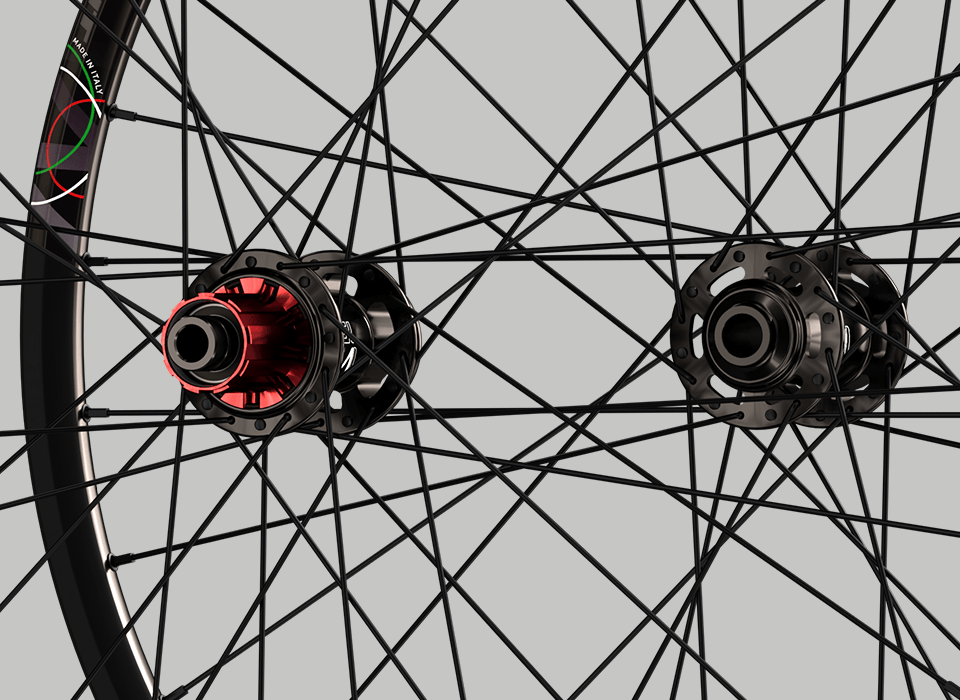set ruote alluminio mtb slight mozzi