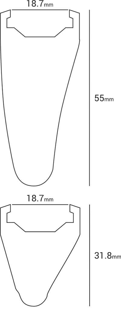 sezione cerchio road carbon disk
